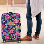 Blossom Tropical Flower Pattern Print Luggage Cover GearFrost