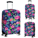Blossom Tropical Flower Pattern Print Luggage Cover GearFrost