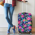 Blossom Tropical Flower Pattern Print Luggage Cover