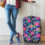 Blossom Tropical Flower Pattern Print Luggage Cover GearFrost