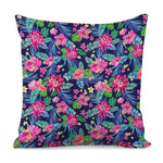 Blossom Tropical Flower Pattern Print Pillow Cover