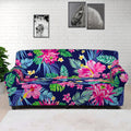 Blossom Tropical Flower Pattern Print Sofa Cover