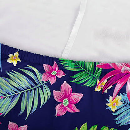 Blossom Tropical Flower Pattern Print Sofa Cover