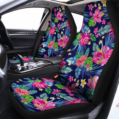 Blossom Tropical Flower Pattern Print Universal Fit Car Seat Covers