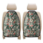Blossom Tropical Leaves Pattern Print Car Seat Organizers