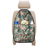 Blossom Tropical Leaves Pattern Print Car Seat Organizers