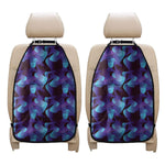 Blue Abstract Spirit Print Car Seat Organizers