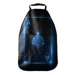 Blue Ace Card Print Car Seat Organizers