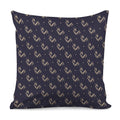 Blue And Beige Mantis Pattern Print Pillow Cover