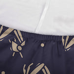 Blue And Beige Mantis Pattern Print Sofa Cover
