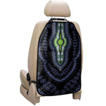 Blue And Black African Dashiki Print Car Seat Organizers