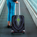 Blue And Black African Dashiki Print Luggage Cover