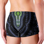 Blue And Black African Dashiki Print Men's Boxer Briefs