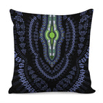 Blue And Black African Dashiki Print Pillow Cover