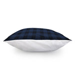 Blue And Black Tartan Pattern Print Pillow Cover