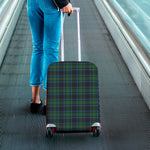 Blue And Green Tartan Pattern Print Luggage Cover