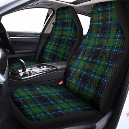 Blue And Green Tartan Pattern Print Universal Fit Car Seat Covers