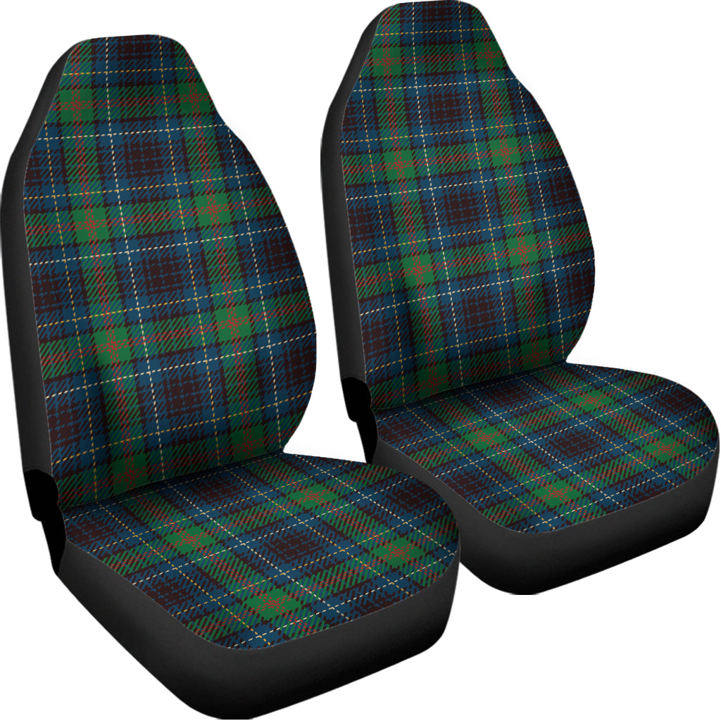 Blue And Green Tartan Pattern Print Universal Fit Car Seat Covers