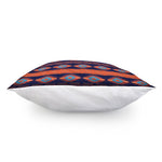 Blue And Orange Southwestern Print Pillow Cover