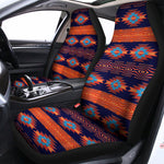 Blue And Orange Southwestern Print Universal Fit Car Seat Covers