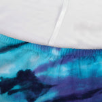 Blue And Orange Tie Dye Print Sofa Cover