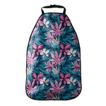 Blue And Pink Watercolor Hawaiian Print Car Seat Organizers