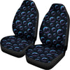 Blue And Purple Bubble Pattern Print Universal Fit Car Seat Covers