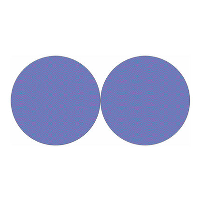 Blue And Purple Zigzag Pattern Print Car Coasters