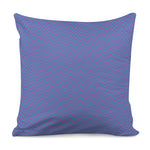 Blue And Purple Zigzag Pattern Print Pillow Cover