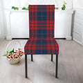 Blue And Red Tartan Pattern Print Dining Chair Slipcover