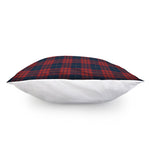 Blue And Red Tartan Pattern Print Pillow Cover