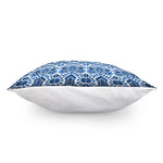 Blue And White Aztec Pattern Print Pillow Cover