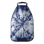 Blue And White Tie Dye Print Car Seat Organizers