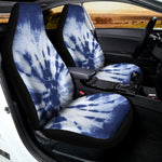 Blue And White Tie Dye Print Universal Fit Car Seat Covers