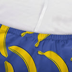 Blue And Yellow Banana Pattern Print Sofa Cover