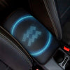 Blue Aquarius Zodiac Sign Print Car Center Console Cover