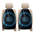 Blue Aquarius Zodiac Sign Print Car Seat Organizers