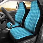 Blue Argyle Universal Fit Car Seat Covers GearFrost