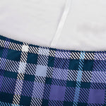 Blue Border Tartan Pattern Print Sofa Cover