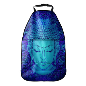 Blue Buddha Print Car Seat Organizers