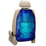 Blue Buddha Print Car Seat Organizers