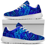 Blue Buddha Print Sport Shoes GearFrost