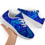 Blue Buddha Print Sport Shoes GearFrost