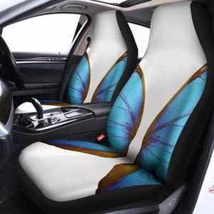 Blue Butterfly Wings Print Universal Fit Car Seat Covers