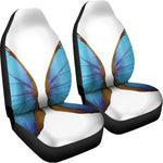 Blue Butterfly Wings Print Universal Fit Car Seat Covers