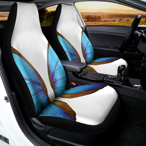 Blue Butterfly Wings Print Universal Fit Car Seat Covers