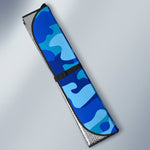 Blue Camouflage Print Car Sun Shade GearFrost