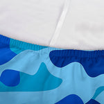 Blue Camouflage Print Sofa Cover