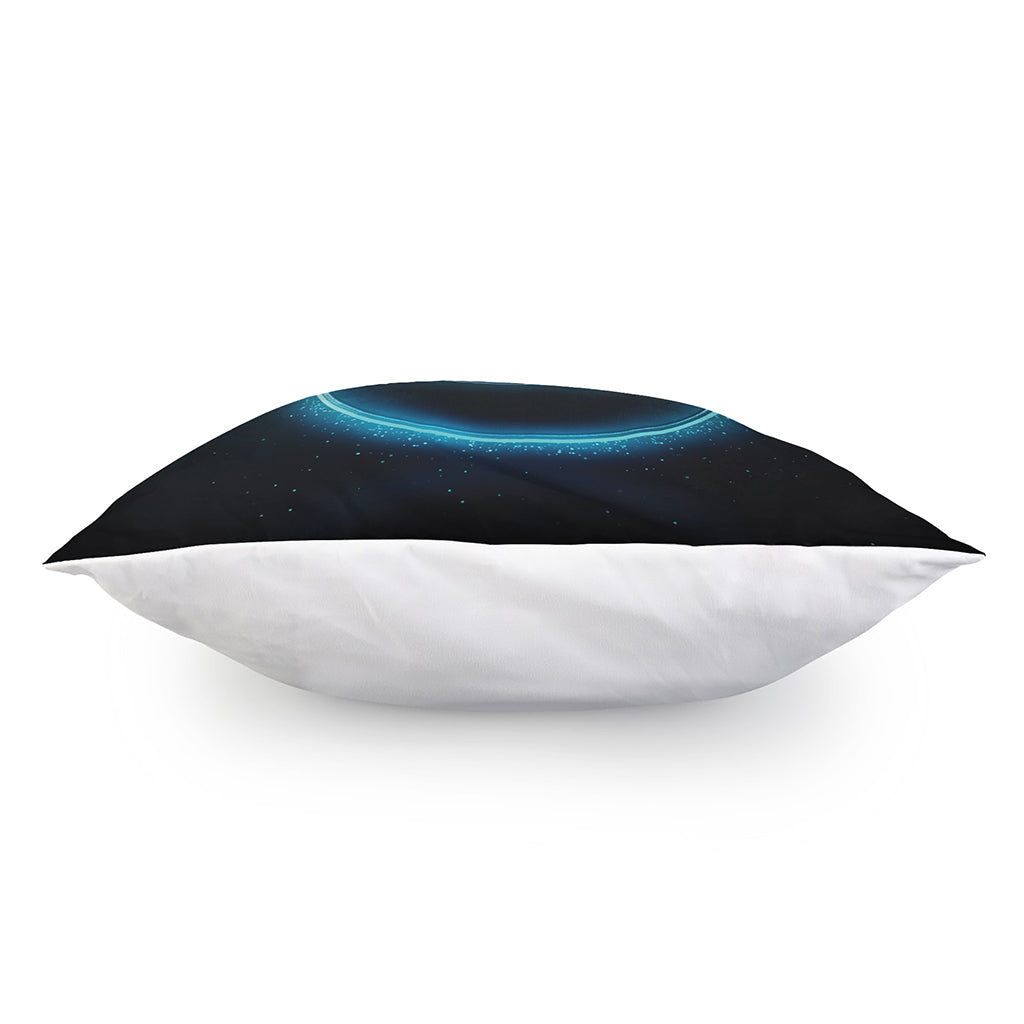 Blue Cancer Zodiac Sign Print Pillow Cover