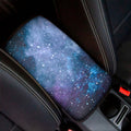 Blue Cloud Starfield Galaxy Space Print Car Center Console Cover